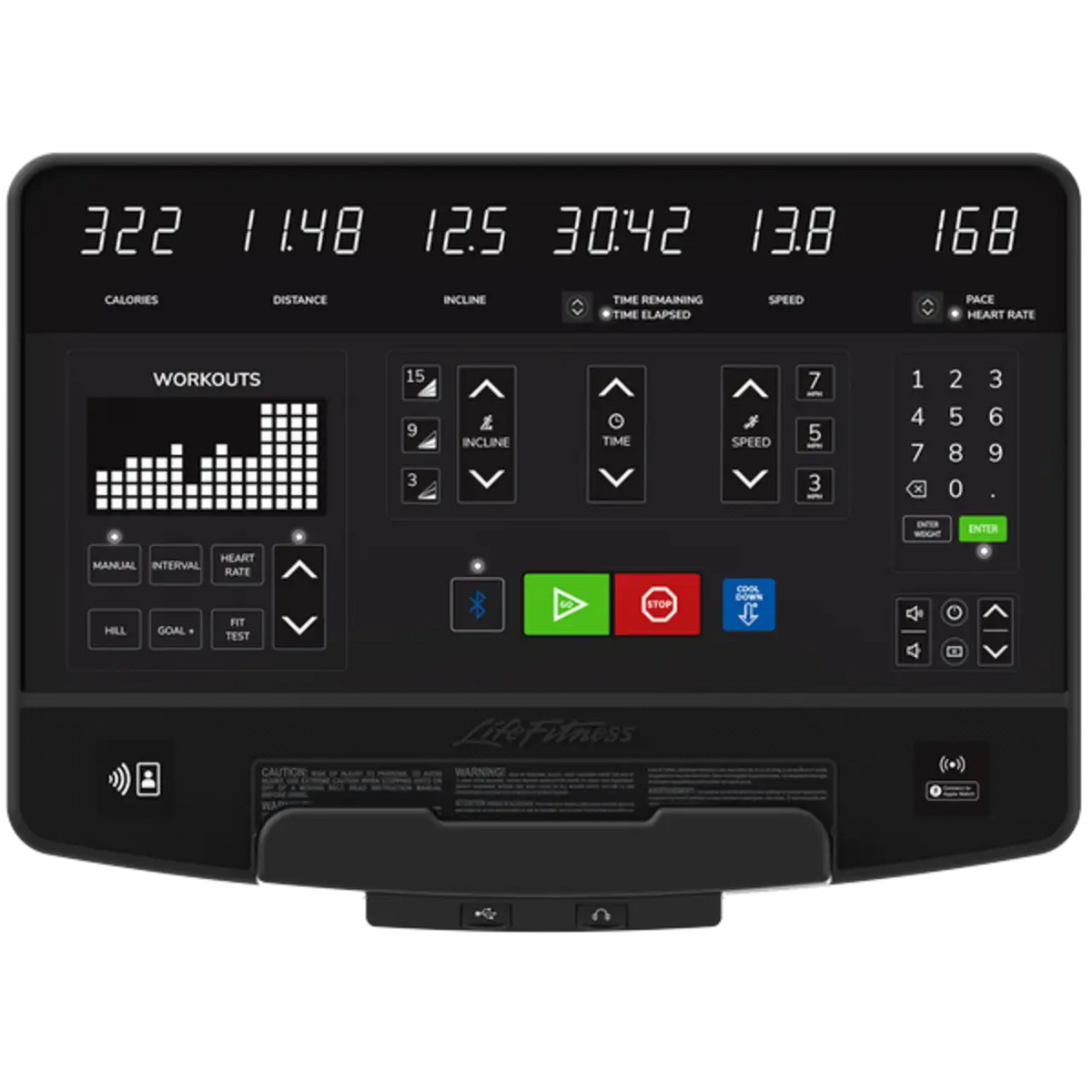 Life Fitness PowerMill Climber - SL Console