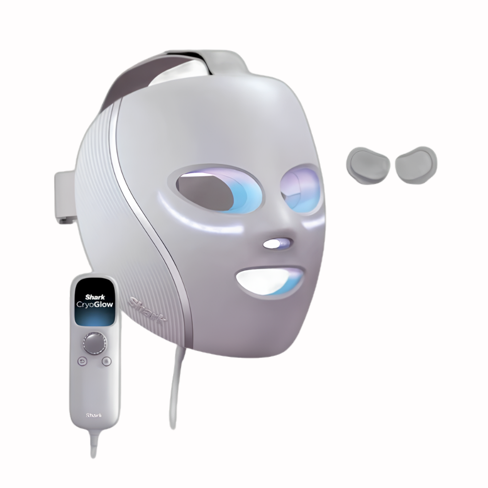 Shark CryoGlow iQLED Face Mask & Under Eye Cooling