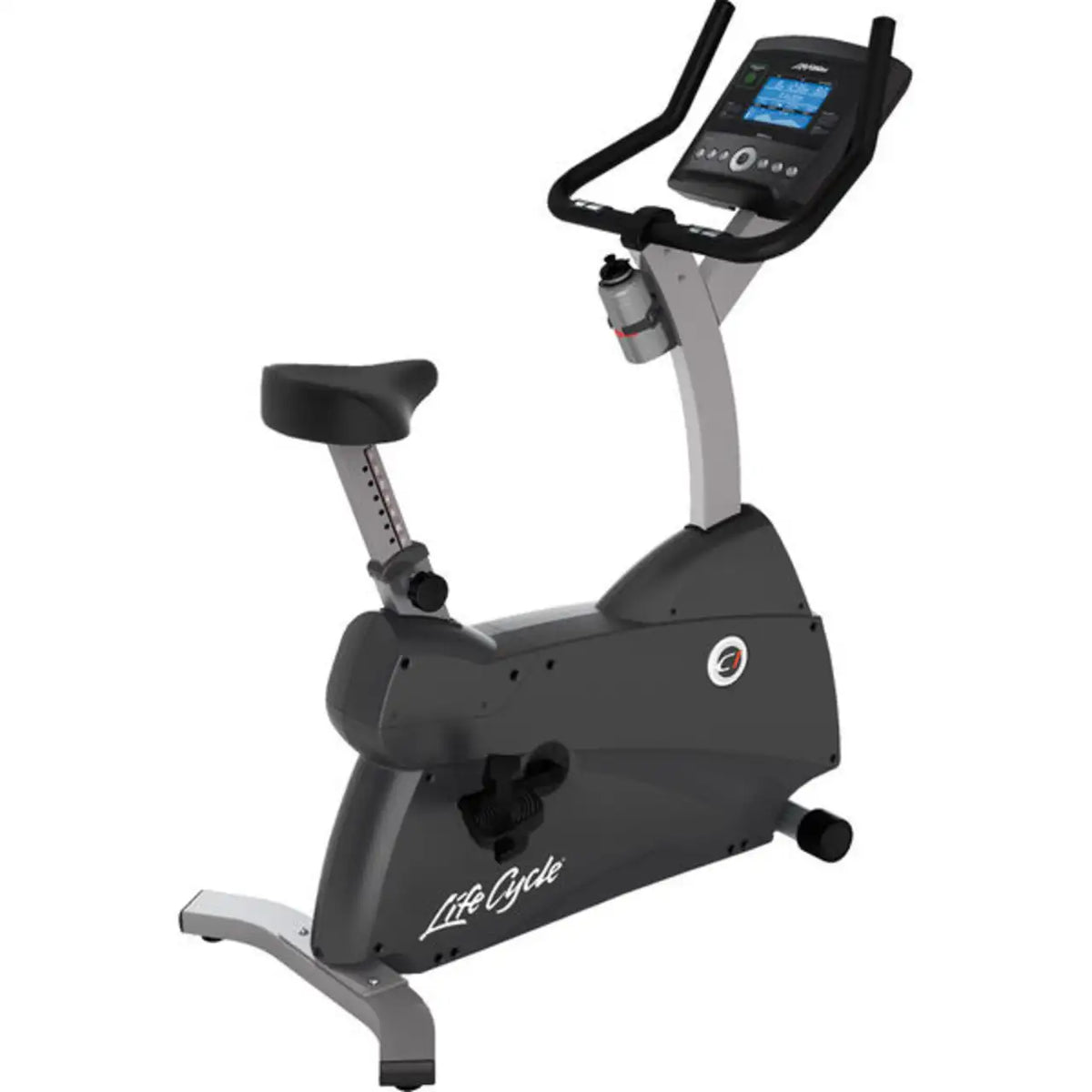 Life Fitness C1 Upright Bike + Go Console
