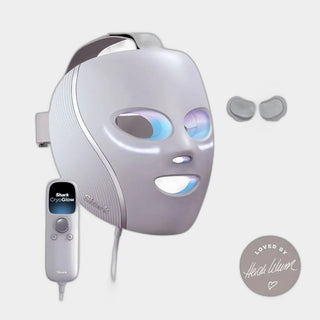 قناع الوجه Shark CryoGlow iQLED وتبريد تحت العين