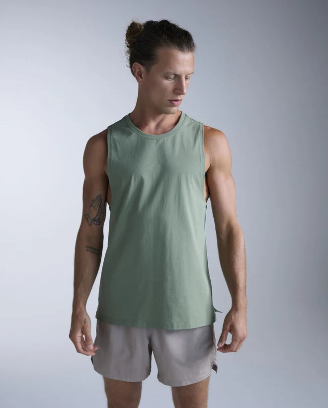 قميص Motion Cotton Flex بدون أكمام