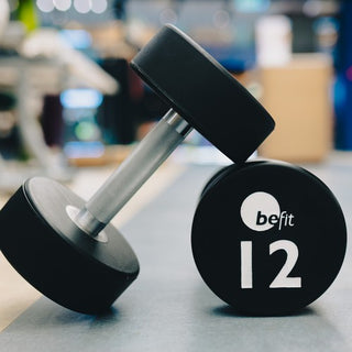 دمبل سداسي من BEFIT - وزن 12 كجم (قطعة واحدة)