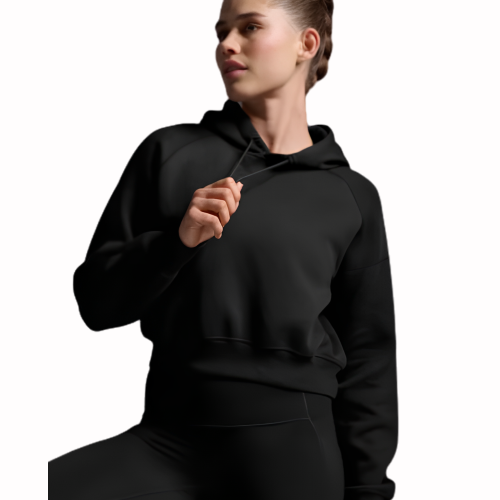 Form Smooth Spacer Crop Hoodie